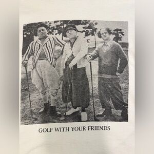Vintage The Three Stooges  "Golf With Your Friends" Shirt